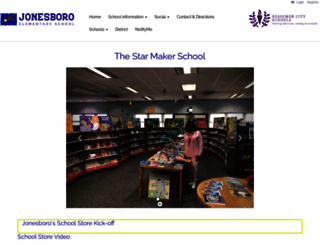jonesboroelementary.com screenshot