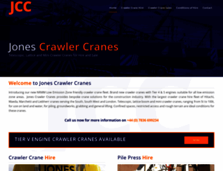 jonescrawlercranes.com screenshot