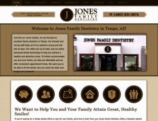 jonesfamilydentistry.com screenshot