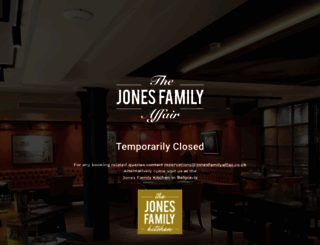 jonesfamilyproject.co.uk screenshot
