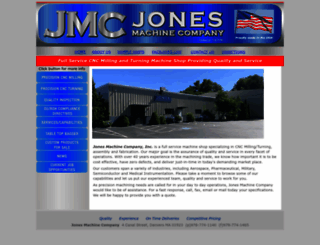 jonesmachineco.com screenshot