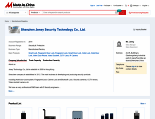 joneytechnology.en.made-in-china.com screenshot