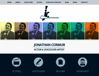 jonincharacter.com screenshot