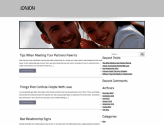 jonjon.com screenshot