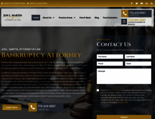 jonlmartinlaw.com screenshot