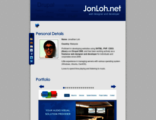 jonloh.net screenshot