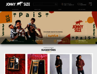 jonnysize.com.br screenshot