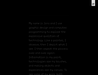 jonobr1.com screenshot