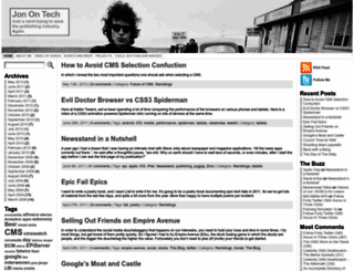 jonontech.com screenshot