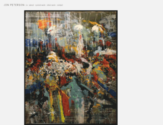 jonpetersonart.com screenshot