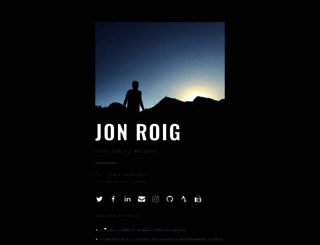 jonroig.com screenshot