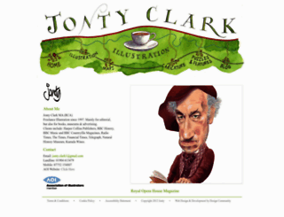 jontyclark.com screenshot