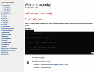 jooby.io screenshot