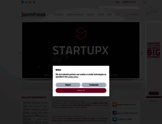 joomfreak.com screenshot