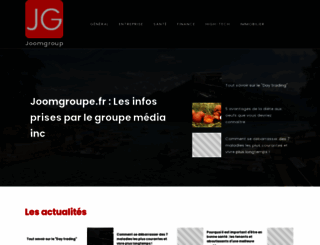 joomgroupe.fr screenshot