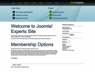 joomla-experts.net screenshot