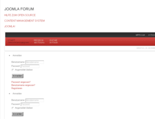 joomla-forum.de screenshot