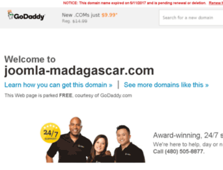 joomla-madagascar.com screenshot