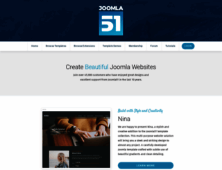 joomla51.com screenshot