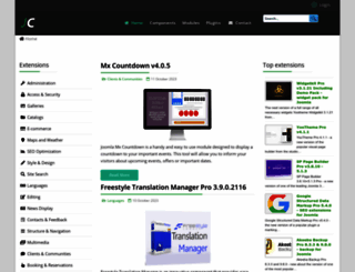 joomlacenter.info screenshot