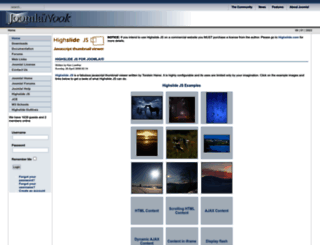 joomlanook.com screenshot
