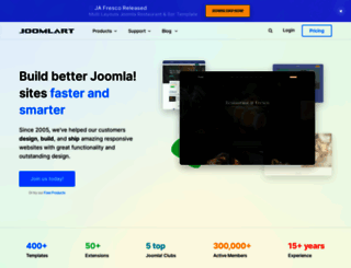 joomlart.com screenshot