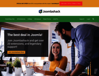 joomlashack.com screenshot