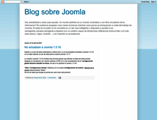 joomlasolo.blogspot.com screenshot
