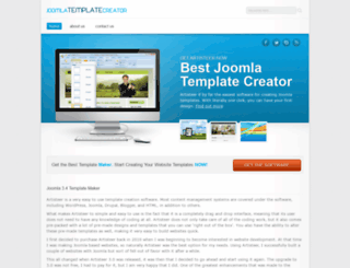 joomlatemplatecreator.org screenshot