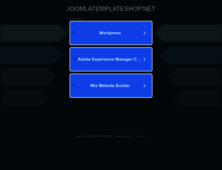 joomlatemplateshop.net screenshot