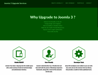 joomlaupgradeservices.com screenshot