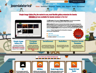 joomlaworks.gr screenshot