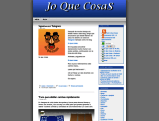 joquecosas.wordpress.com screenshot