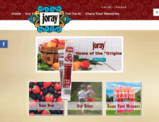 joraycandy.com screenshot