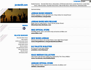 jordan23.com screenshot