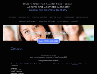 jordandentalgroup.com screenshot
