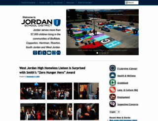 jordandistrict.org screenshot