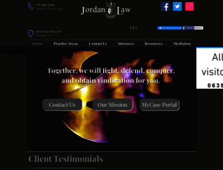 jordanlawllc.com screenshot