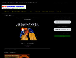 jordanmaxwellshow.com screenshot
