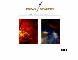 jordannewhouse.com screenshot