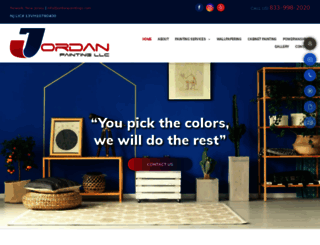 jordanpaintings.com screenshot