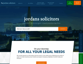 jordanssolicitors.co.uk screenshot