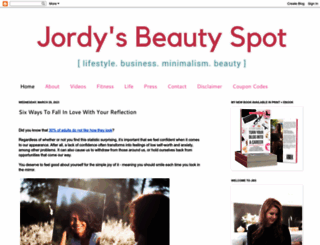 jordysbeautyspot.com screenshot