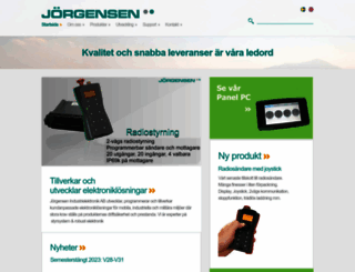 jorgensen-elektronik.se screenshot