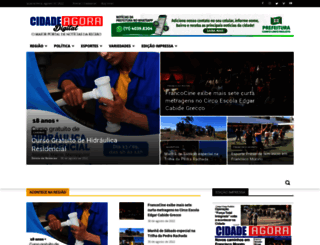 jornalcidadeagora.com screenshot