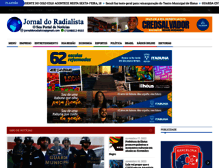 jornaldoradialista.com.br screenshot
