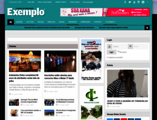 jornalexemplo.com.br screenshot