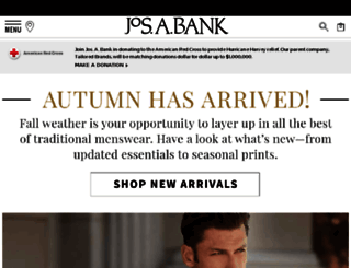 jos-a-bank.com screenshot