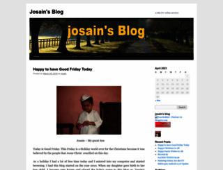 josain.wordpress.com screenshot