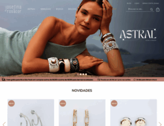 josefinarosacor.com.br screenshot